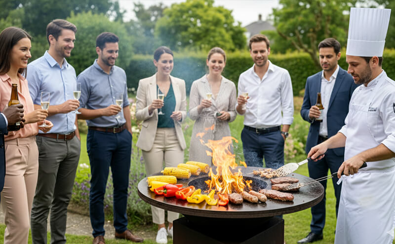 brasero plancha festidom traiteur lille entreprises